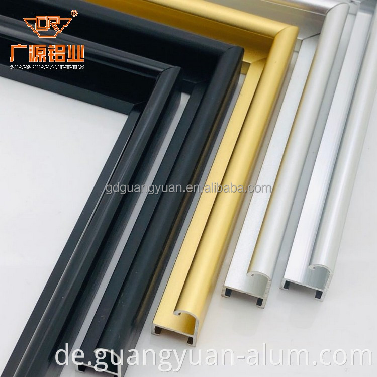 GUANGYUAN ALUMINIUM Picture Frame Aluminum Profiles ALUMINIUM FRAME ALUMNUM PICTURE FRAME